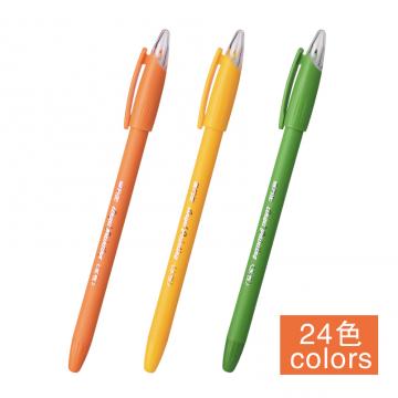 天使塑料笔尖24色套装彩色水性笔