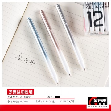 渐变金属0.5子弹配RS11按压中性笔(G-13092)
