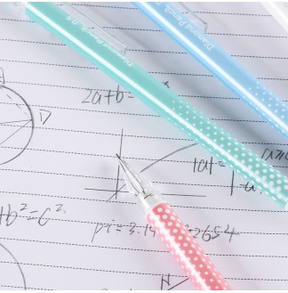 波点素色风0.5mmHB自动铅笔