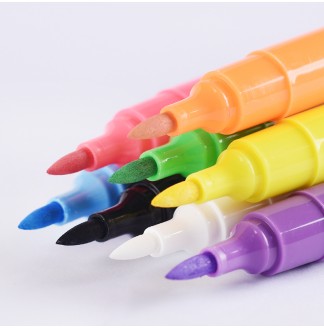 人体彩绘软头8色套装彩绘笔