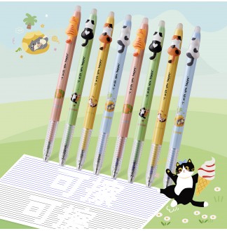 躺平猫磨磨擦0.5子弹RS11中性笔