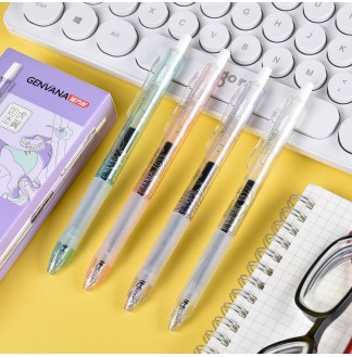 魁星点斗子弹0.5配RS09按动中性笔