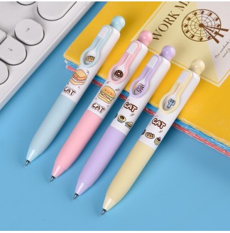 甜品转转笔CS0.5配RS09按动中性笔